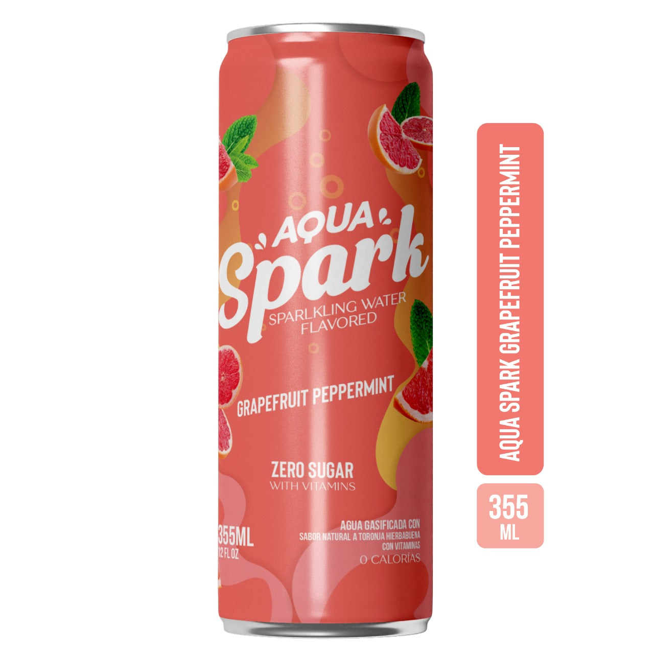 AQUA SPARK TORONJA HIERBABUENA 355ml