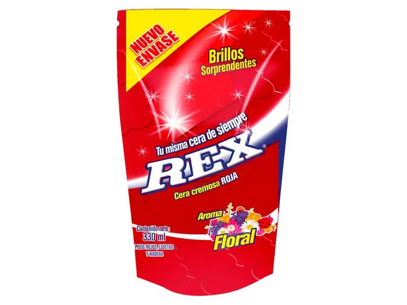 REX CERA CREMOSA FLORAL 330ML