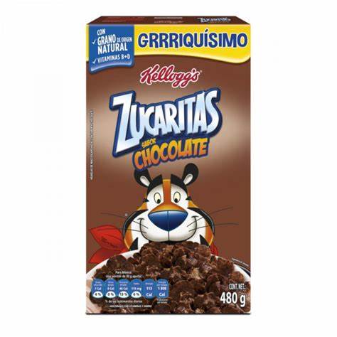 CEREAL CHOCO ZUCARITAS KELLOGGS 480G