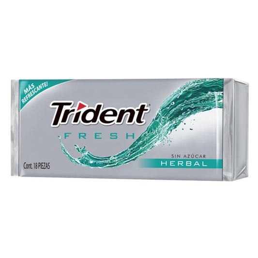 TRIDENT FRESH HERBAL 18U