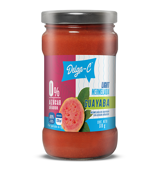 DELGA C JALEA GUAYABA VIDRIO 310g