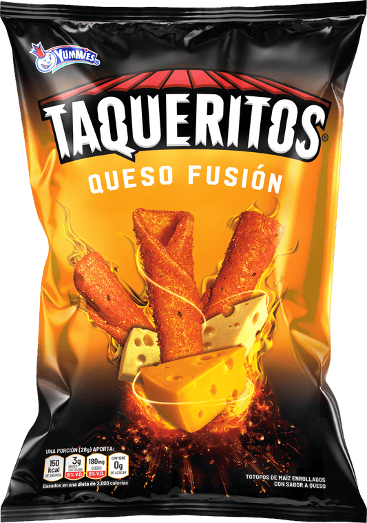 TAQUERITOS QUESO FUSIÓN 80G