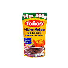 TOÑOS FRIJOLES NEGROS MOLIDOS 400G