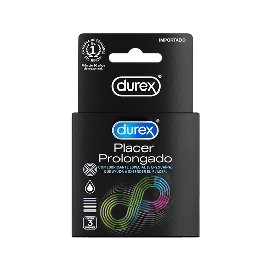 CONDONES DUREX PLACER PROLONGADO