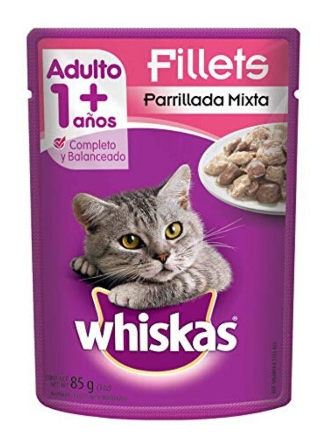 WHISKAS PARRILLA MIXTA 85G