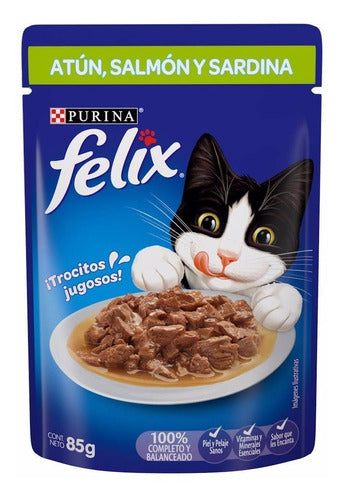 FELIX PAUCHE ATUN SALMON SARDINA 85G