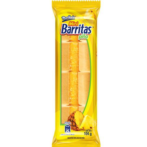 MARINELA MINI BARRITAS PIÑA 104G