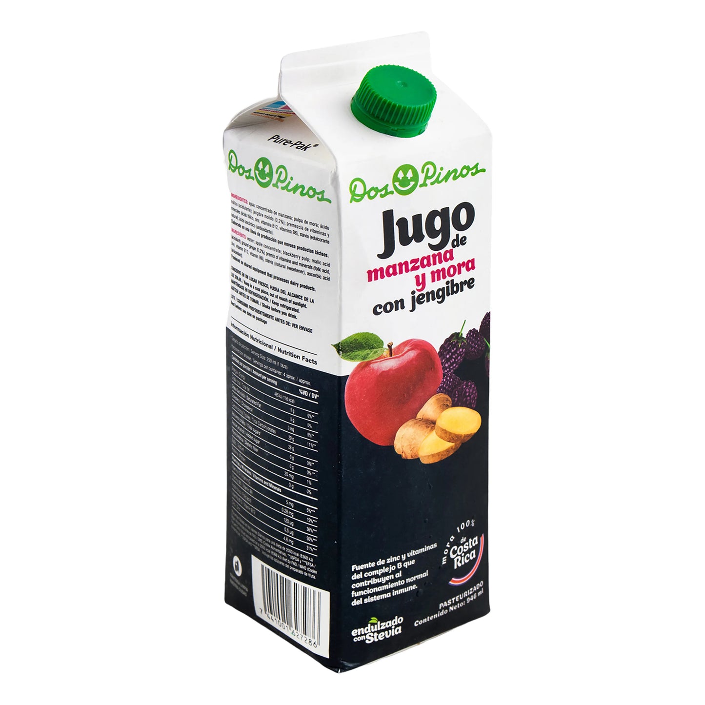 JUGO BIENESTAR MANZANA MORA 946ml