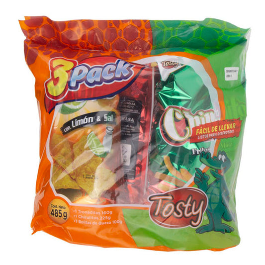 TOSTY 3PACK FAMILIAR