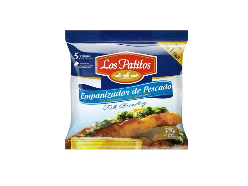 EMPANIZADOR DE PESCADO LOS PATITOS 100g