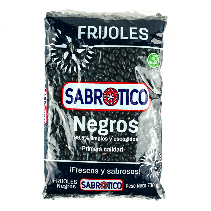 FRIJOL NEGRO SABROTICO 700g