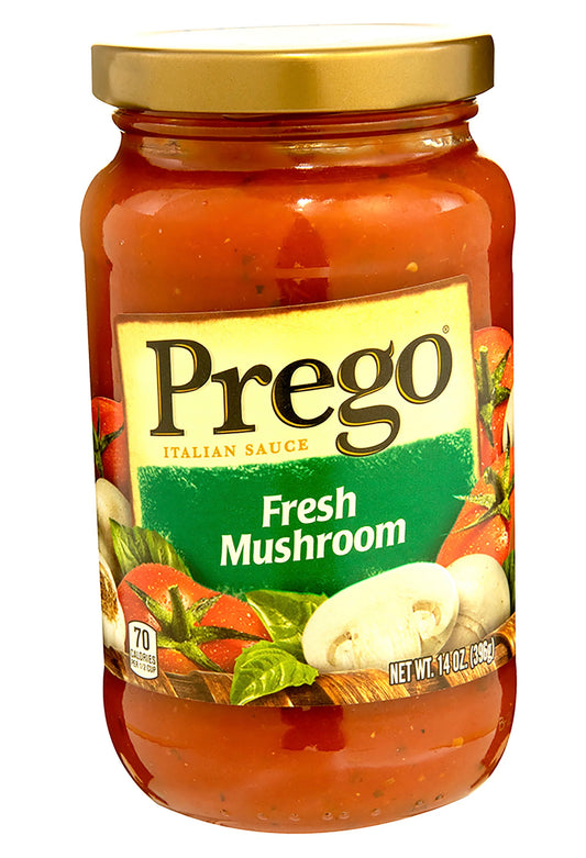 PREGO SALSA TRADICIONAL HONGOS 396G