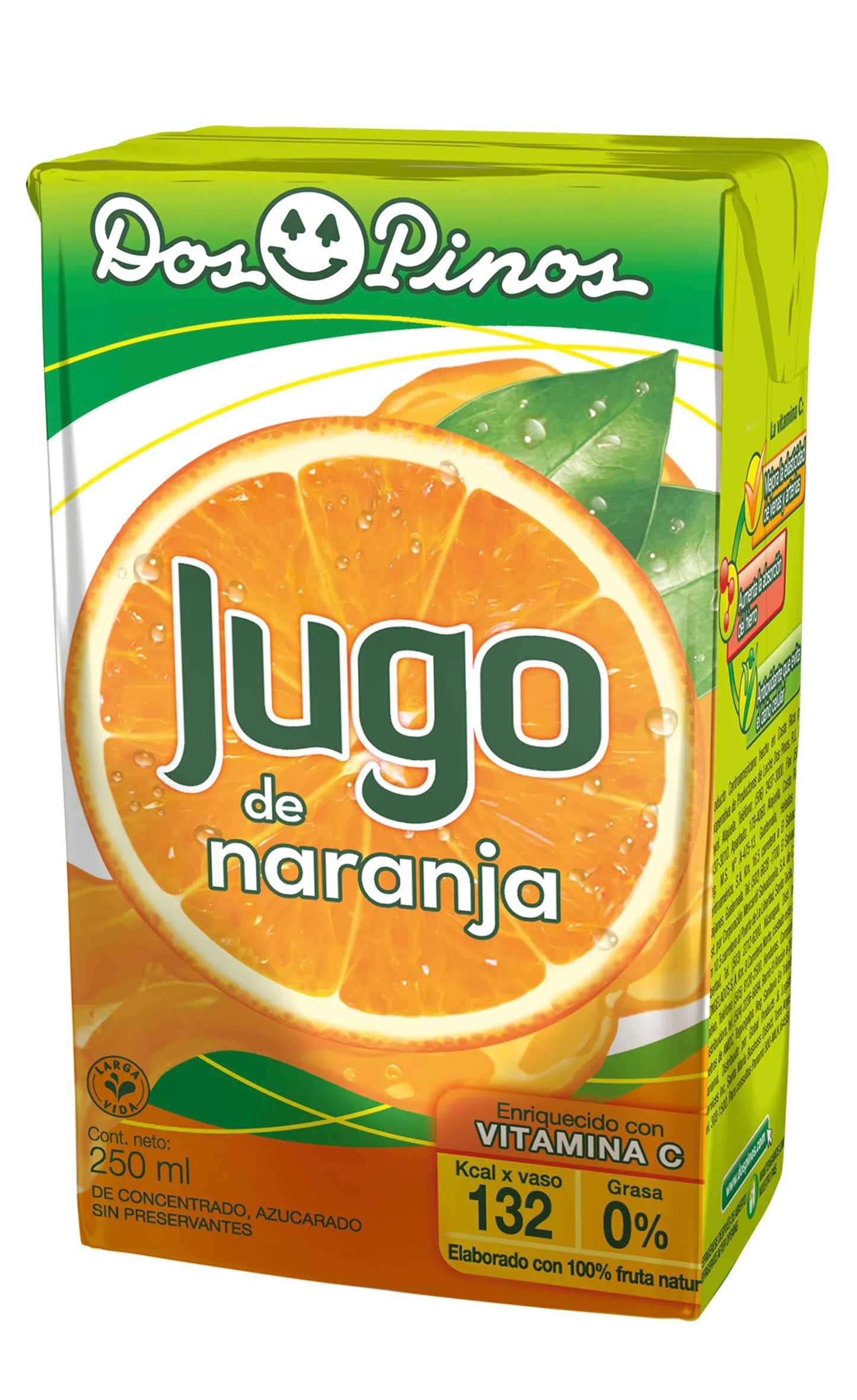 DOS PINOS JUGO DE NARANJA TETRA 250ML