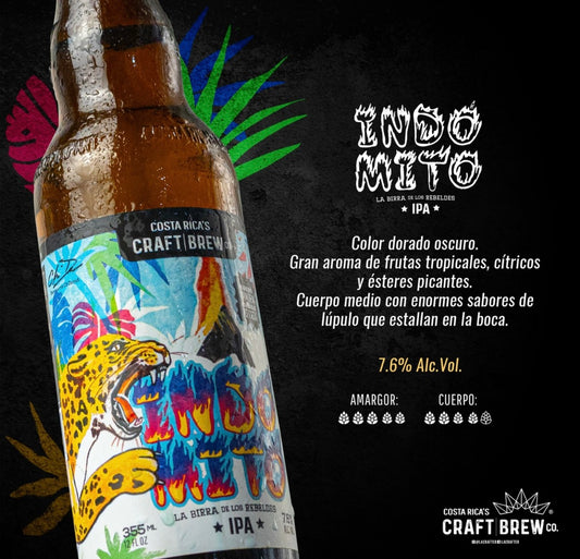 CERVEZA ARTESANAL INDÓMITO VR 355ml