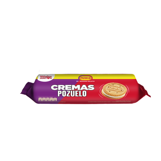 GALLETA CREMAS VAINILLA POZUELO TUBO 127G