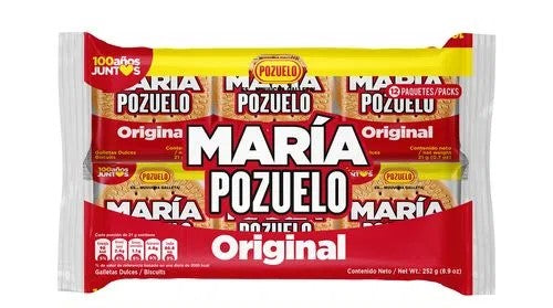 GALLETA MARIA POZUELO 252G 12UDS