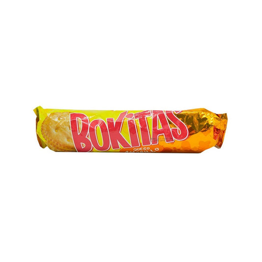 GALLETAS BOKITAS QUESO AMARILLO TUBO 144G