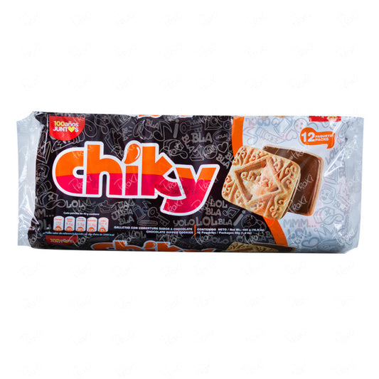 GALLETAS CHIKY CHOCOLATE 560G 12UDS