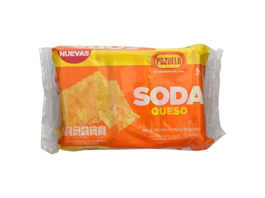 GALLETA SODA QUESO 6UDS 150G