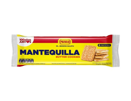 GALLETAS POZUELO MANTEQUILLA TUBO 171G