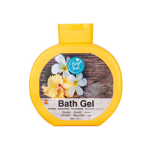 FRESH FEEL GEL DE BAÑO VAINILLA 750ML