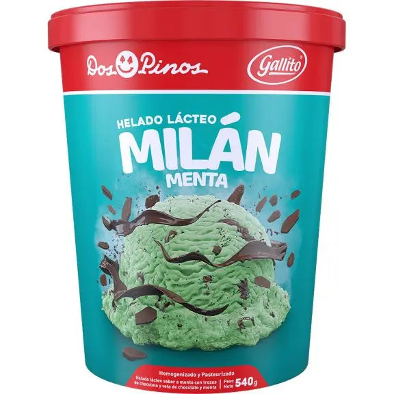 HELADO DOS PINOS MILÁN MENTA 540G