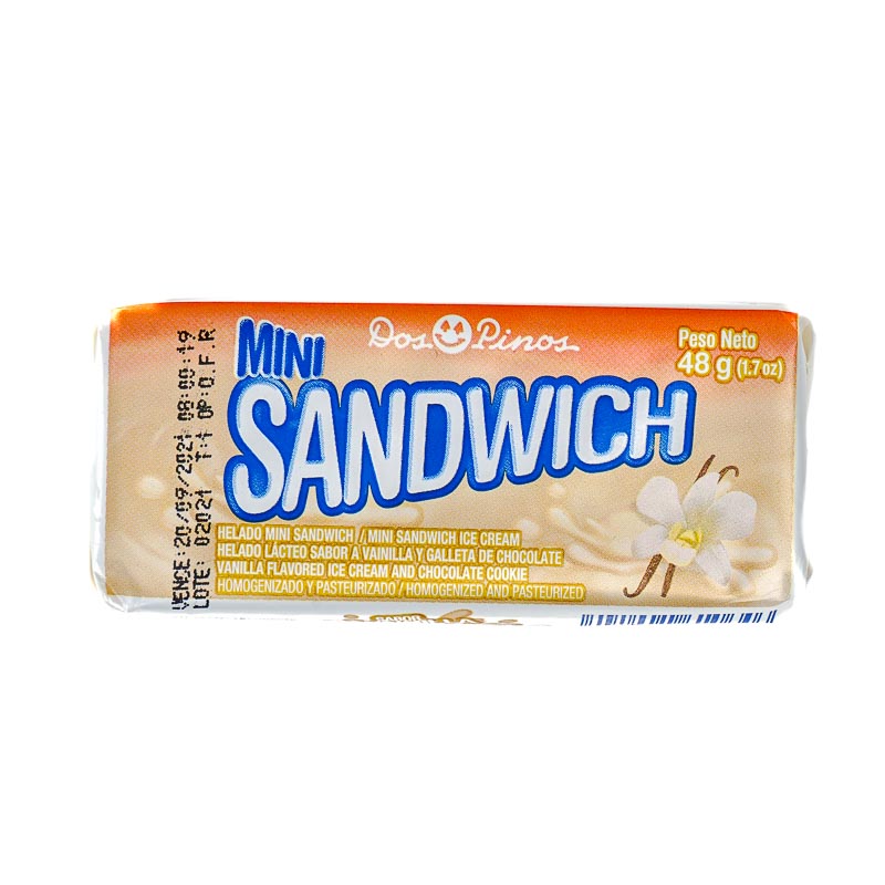 HELADO MINI SANDWICH VAINILLA (48G)