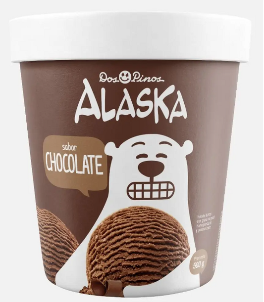 HELADO ALASKA CHOCOLATE 500G