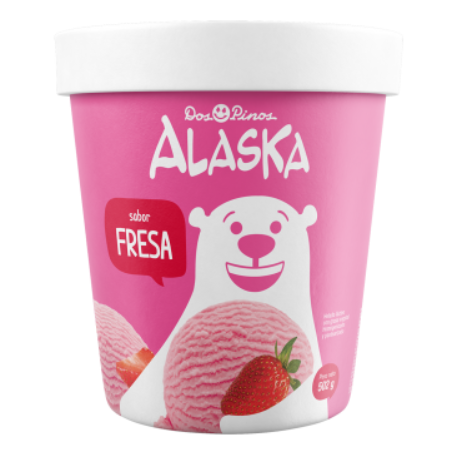 HELADO ALASKA FRESA 502G