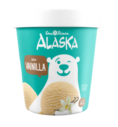 HELADO ALASKA VAINILLA 502G