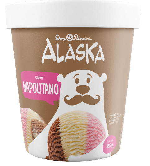 HELADO ALASKA NAPOLITANO 502G