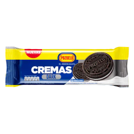 GALLETAS POZUELO CREMAS DARK TUBO 138G