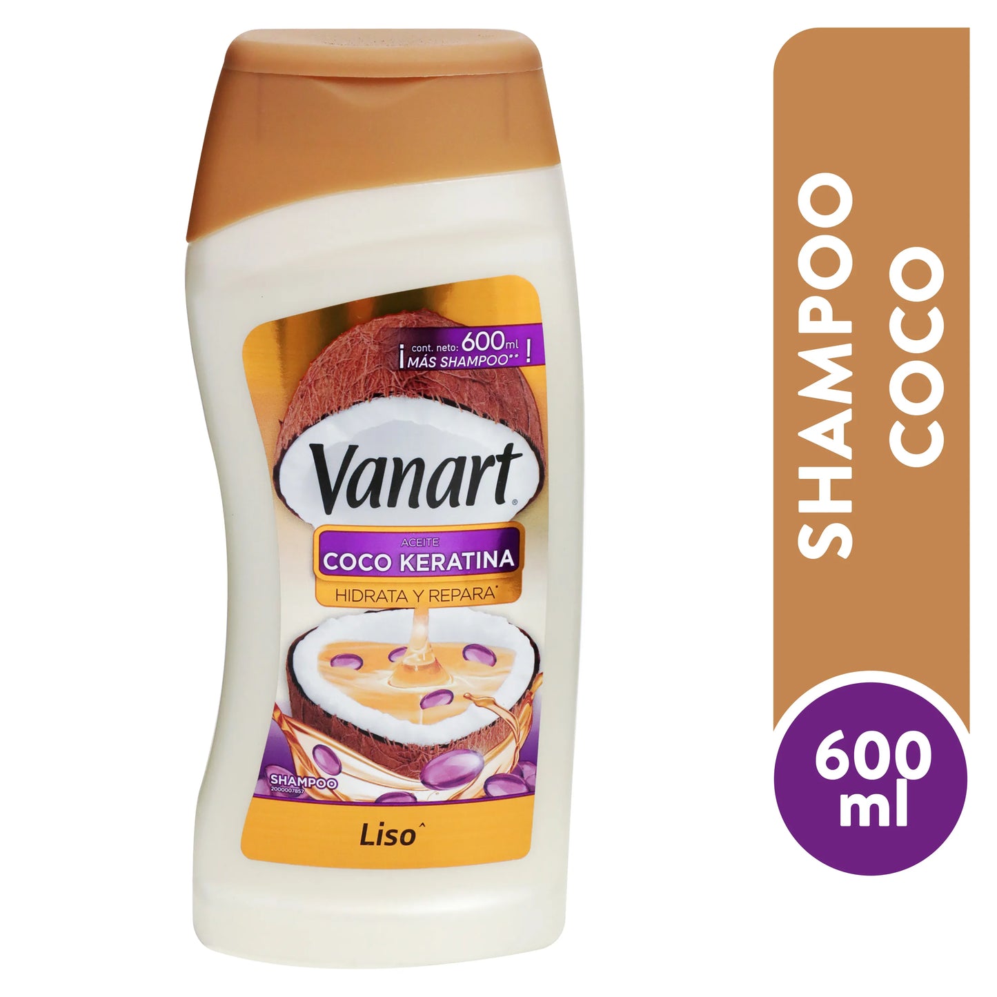 SHAMPOO VANART COCO 600ml