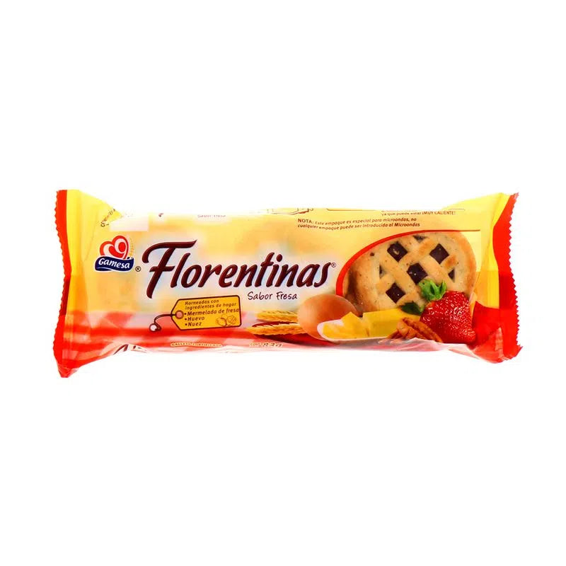 GALLETA GAMESA FLORENTINA FRESA 83G