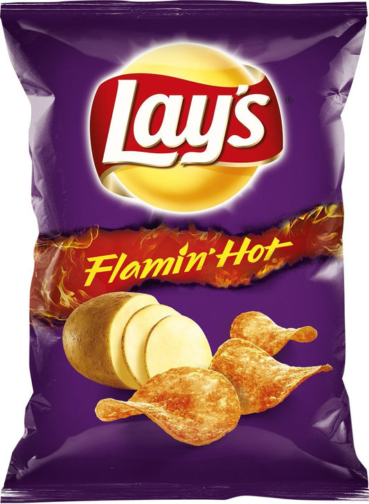 LAYS PAPAS FLAMIN HOT 28.35G