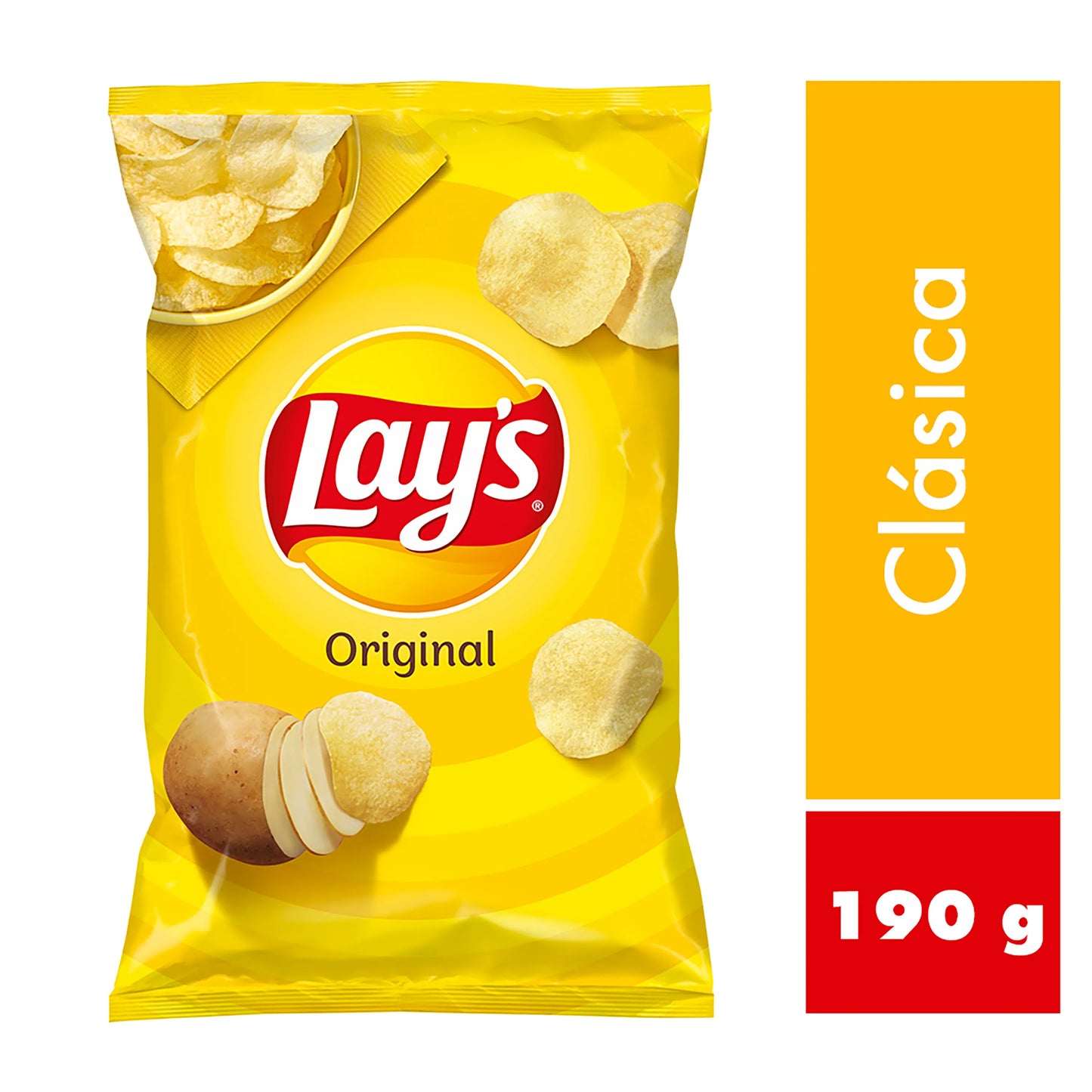 LAYS PAPAS ORIGINAL 190G