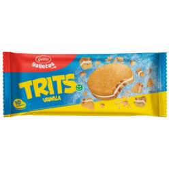 GALLETAS GALLITO TRITS VAINILLA 10UDS 320G