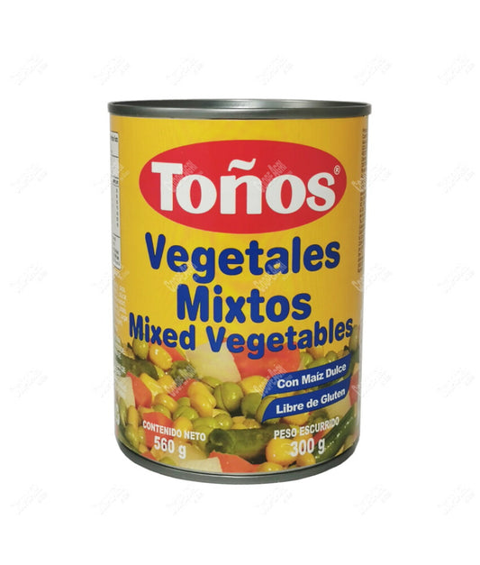 TOÑOS VEGETALES MIXTOS 560G