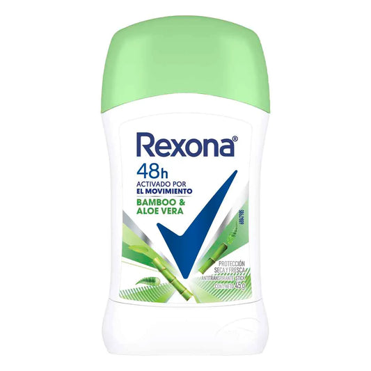 DESODORANTE REXONA BAMBOO Y ALOE 45G