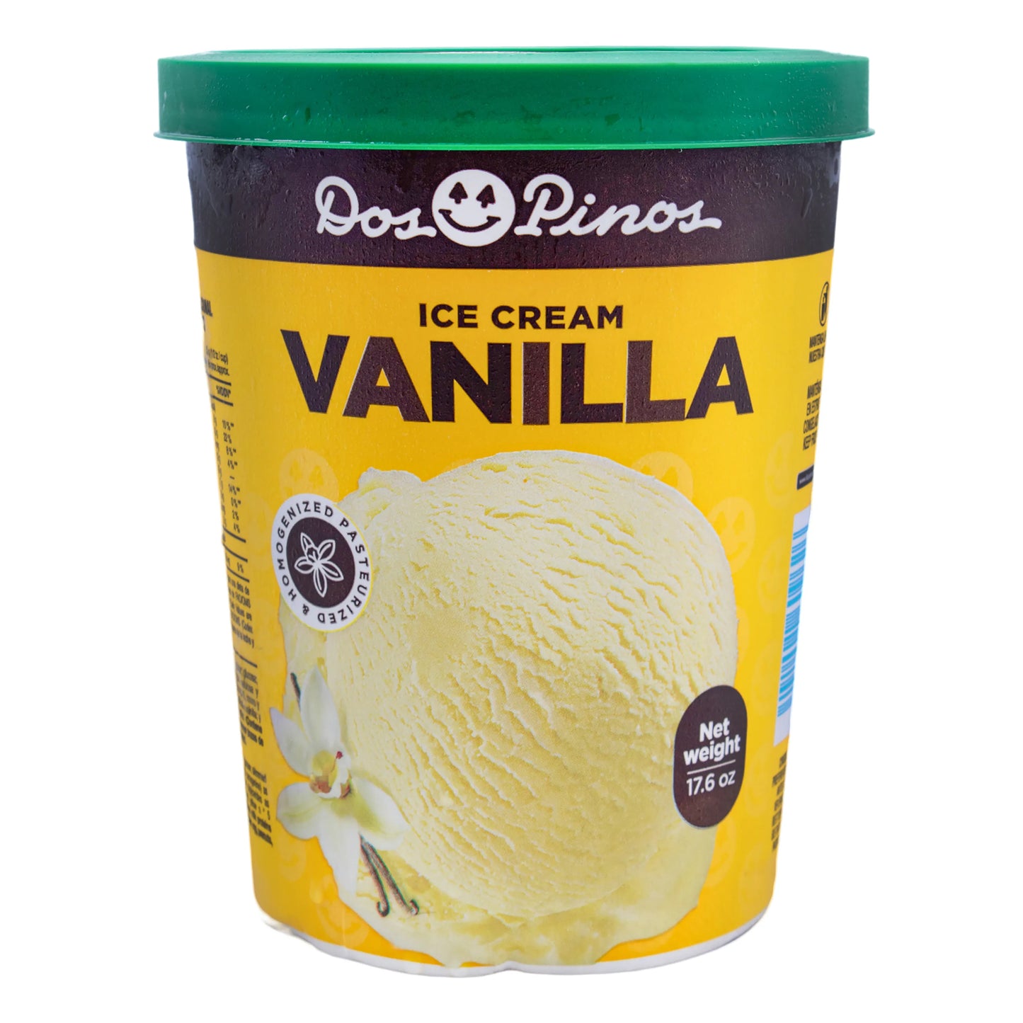 HELADO DOS PINOS VAINILLA 499G