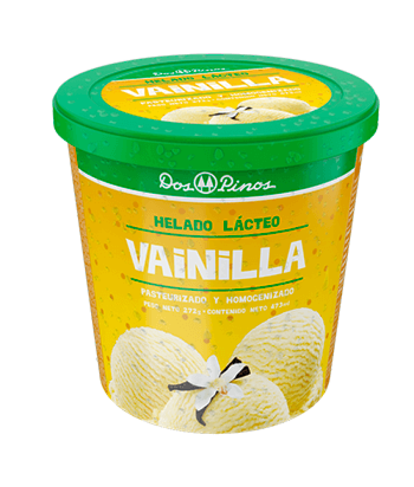 HELADO DOS PINOS VAINILLA 272G