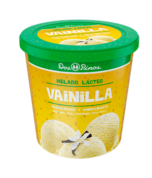 HELADO DOS PINOS VAINILLA 272G