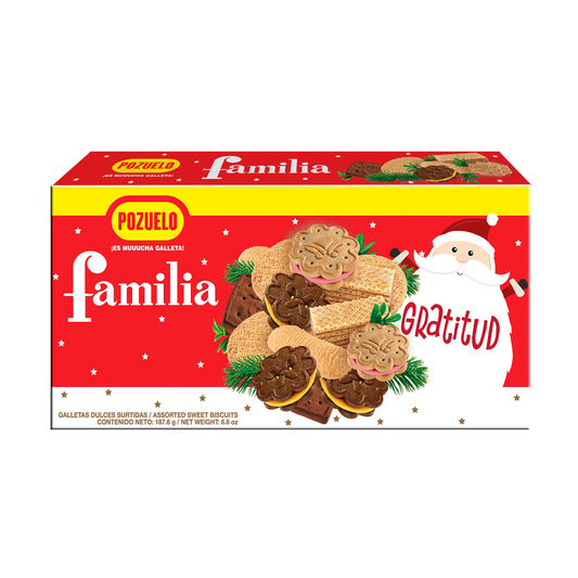 GALLETA FAMILIA NAVIDAD 187,6G