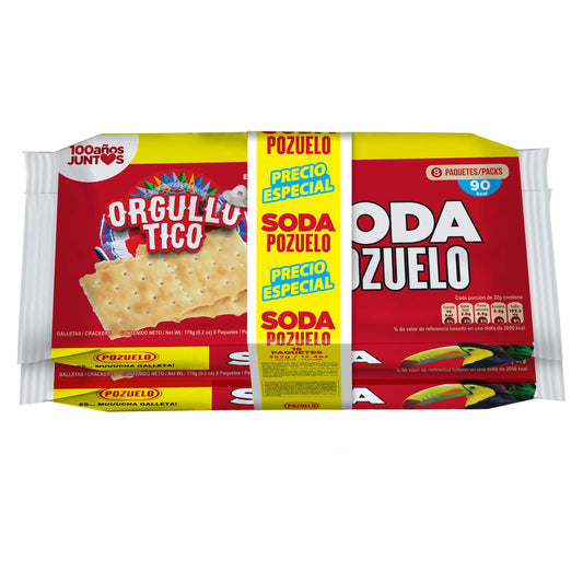 GALLETA SODA POZUELO 2PACK 352G