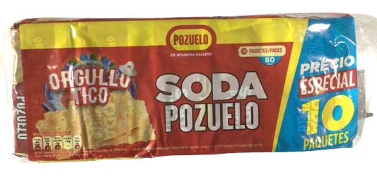 GALLETA SODA POZUELO 10UDS 220G