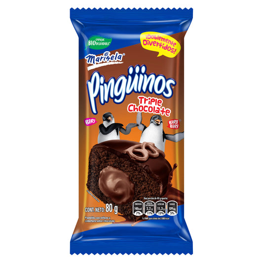 MARINELA PINGÜINOS TRIPLE CHOCOLATE 80G