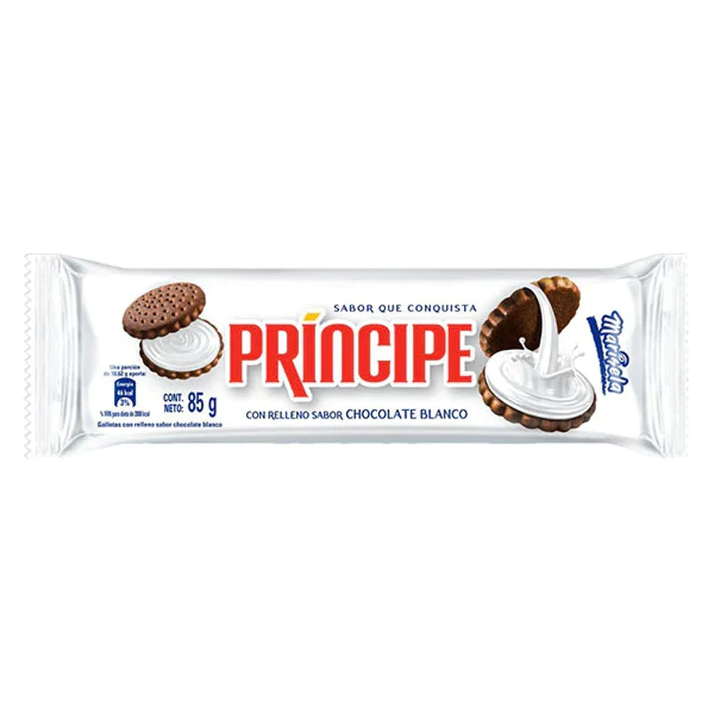 MARINELA PRÍNCIPE CHOCOLATE BLANCO 85G