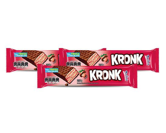 MARINELA KRONK FRESA Y CHOCOLATE 33G