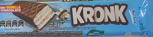 MARINELA KRONK VAINILLA Y CHOCOLATE 33G