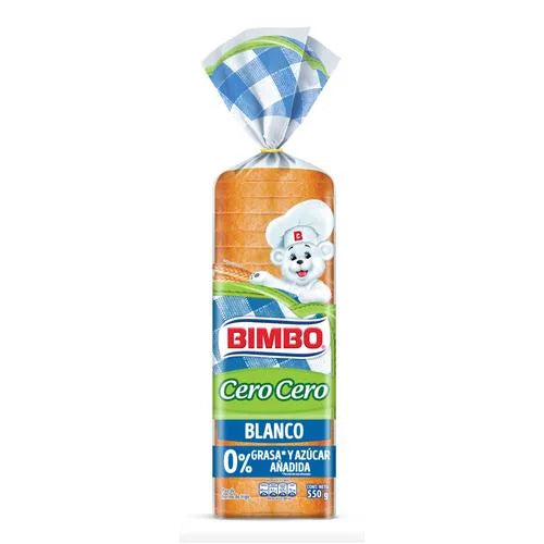 BIMBO CERO CERO BLANCO 550G